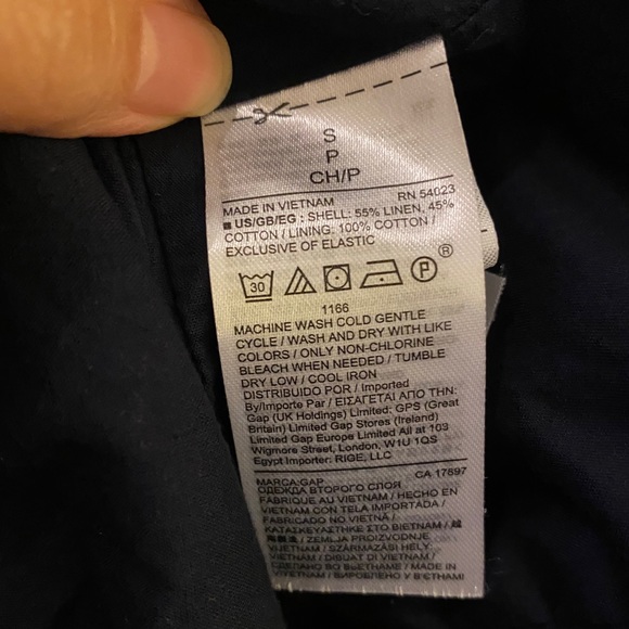 The Gap Maternity Buttoned Linen Dress - Picture 7 of 7